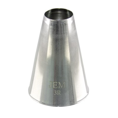 JEM Boquilla, Loose - redonda grande Llanura Savoy # 3R