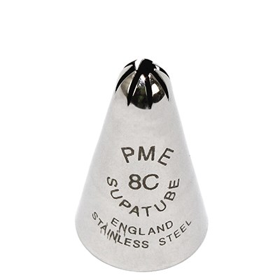 PME Supatubes, Loose - No. 8 XL estrella cerrada
