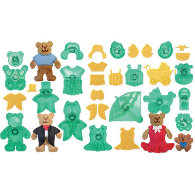JEM Cortadores de Vestidos Para Peluches, Set de 16 Piezas