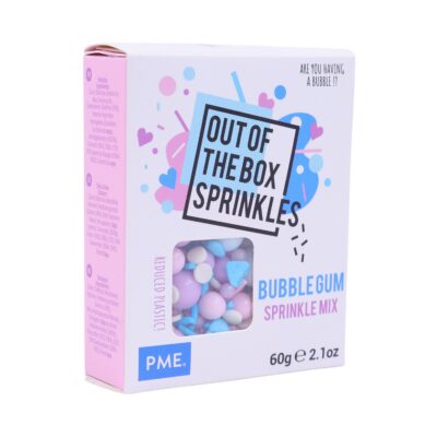 Mezcla de Sprinkles "Out the Box" - Chicle 60g