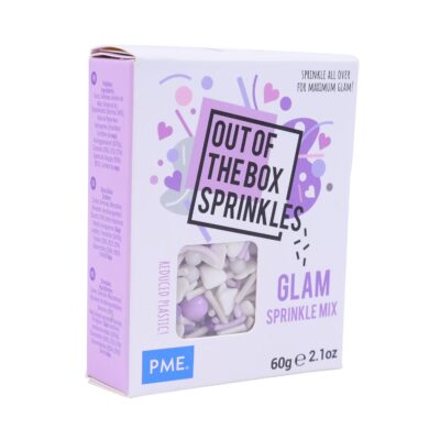 Mezcla de Sprinkles "Out the Box" - Glam 60g