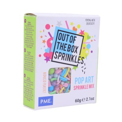 Mezcla de Sprinkles "Out the Box" - Arte Pop 60g
