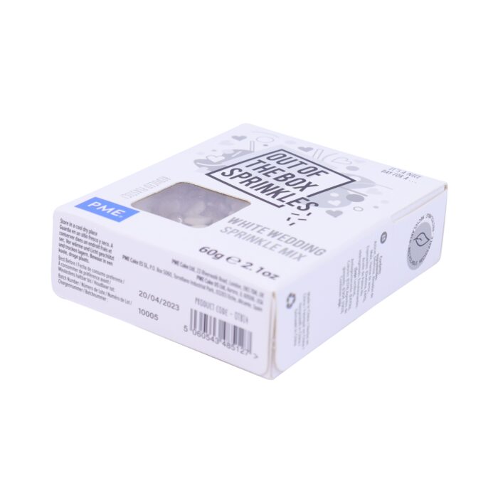 Mezcla de Sprinkles "Out the Box" - Boda Blanca 60g - Imagen 4