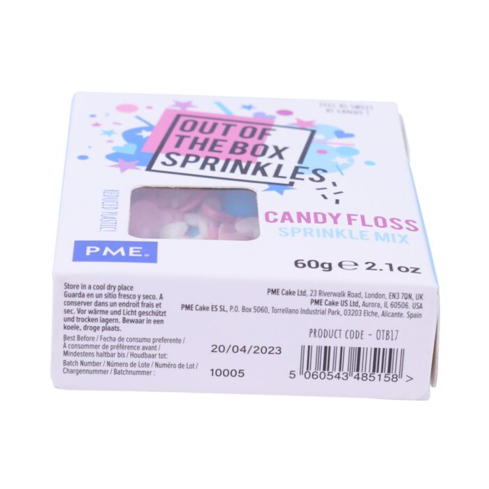 Mezcla de Sprinkles "Out the Box" - Algodón de Azúcar 60g - Imagen 12
