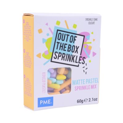 Mezcla de Sprinkles "Out the Box" - Mate Pastel 60g