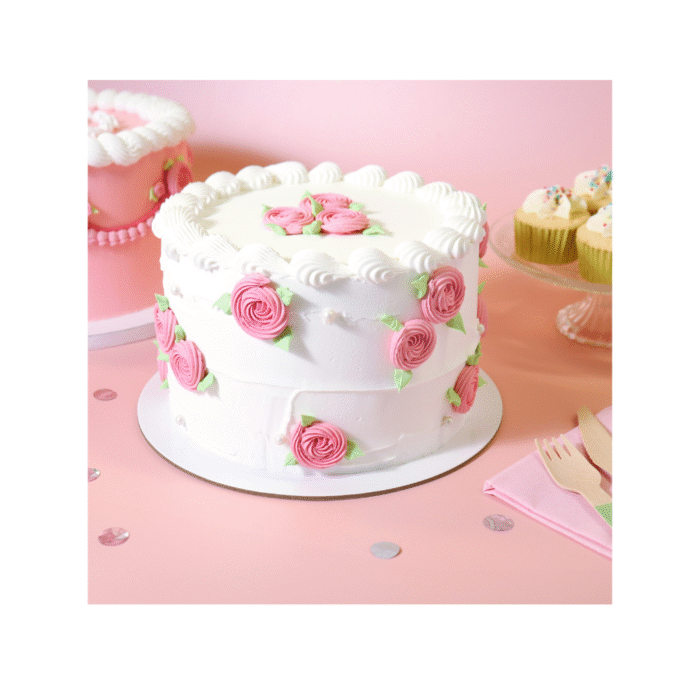 Cake Board redonda para Tarta con bordes lisos, Blanco (12" / 30cm) - Imagen 3