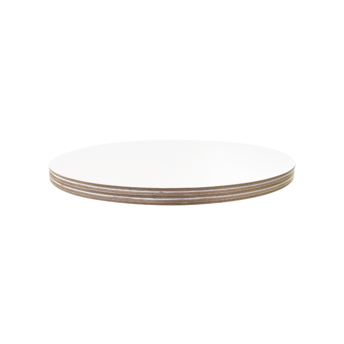 Cake Board redonda para Tarta con bordes lisos, Blanco (12" / 30cm) - Imagen 2