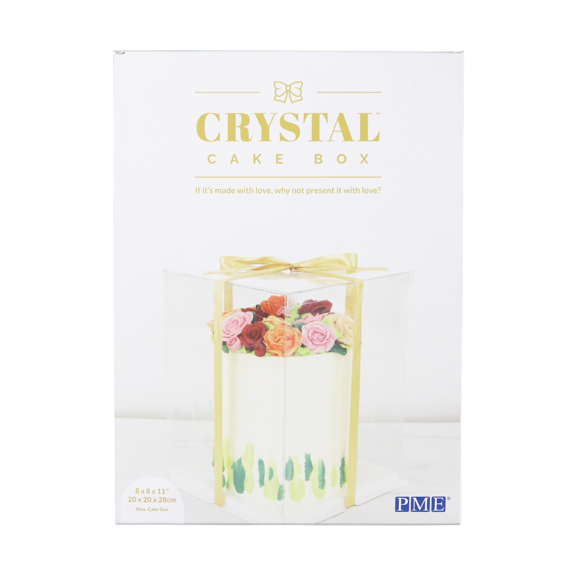 Caja de Tarta Cristal - 20 cm (8”)