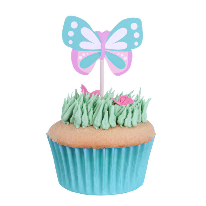Pascua Toppers para pasteles - Mariposas, Set de 24 - Imagen 3