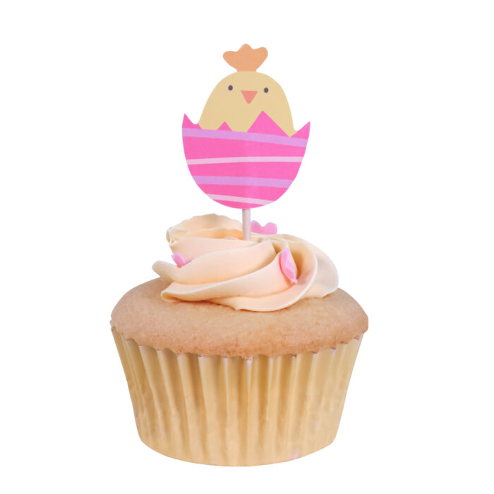 Pascua Toppers para pasteles - Pollitos, Set de 24 - Imagen 5