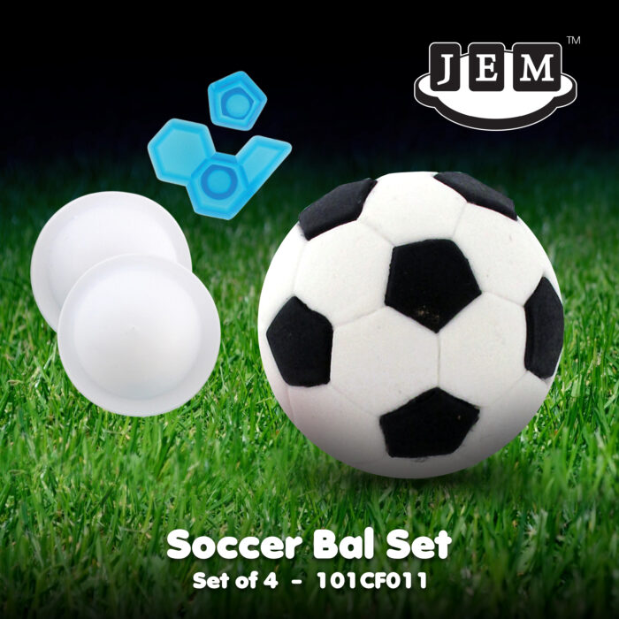 JEM Cortadores de Balón de Fútbol, Set de 4 - Imagen 3