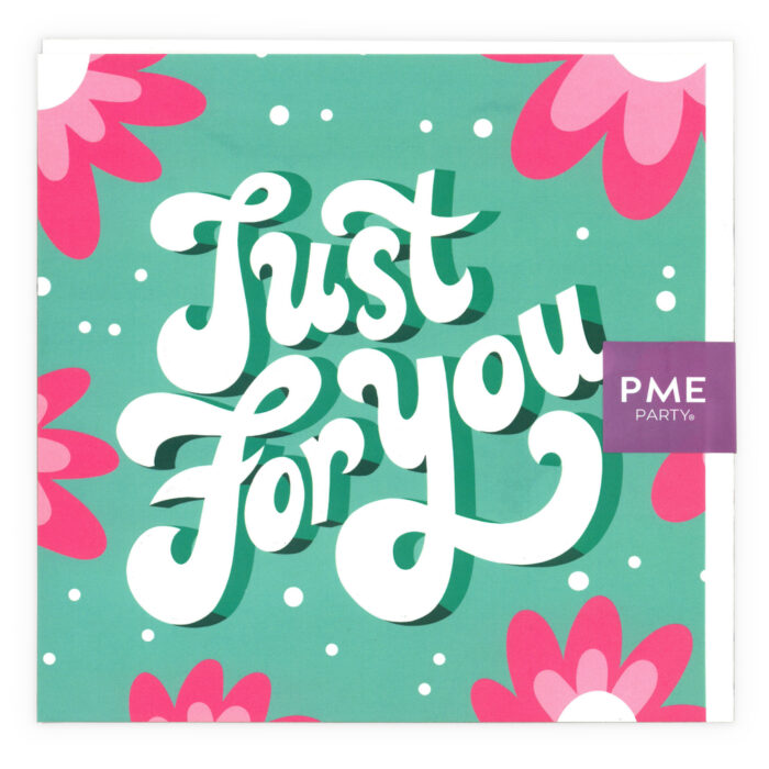 Tarjeta de Felicitación 'Solo Para Ti' Verde