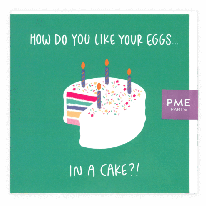 Tarjeta de Felicitación '¿How do you like your eggs?
