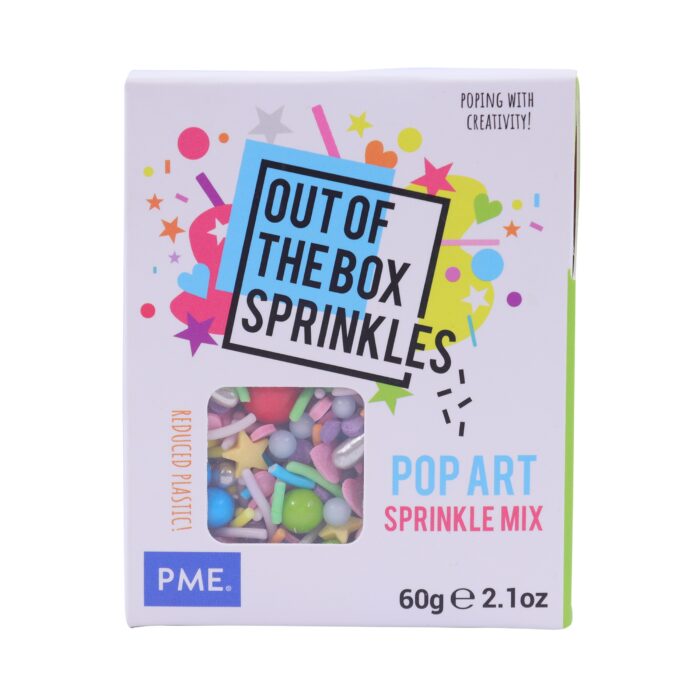 Mezcla de Sprinkles "Out the Box" - Arte Pop 60g - Imagen 8