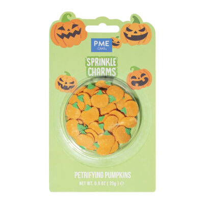 Sprinkles decorativos con Charms de Halloween – Calabazas (25g)