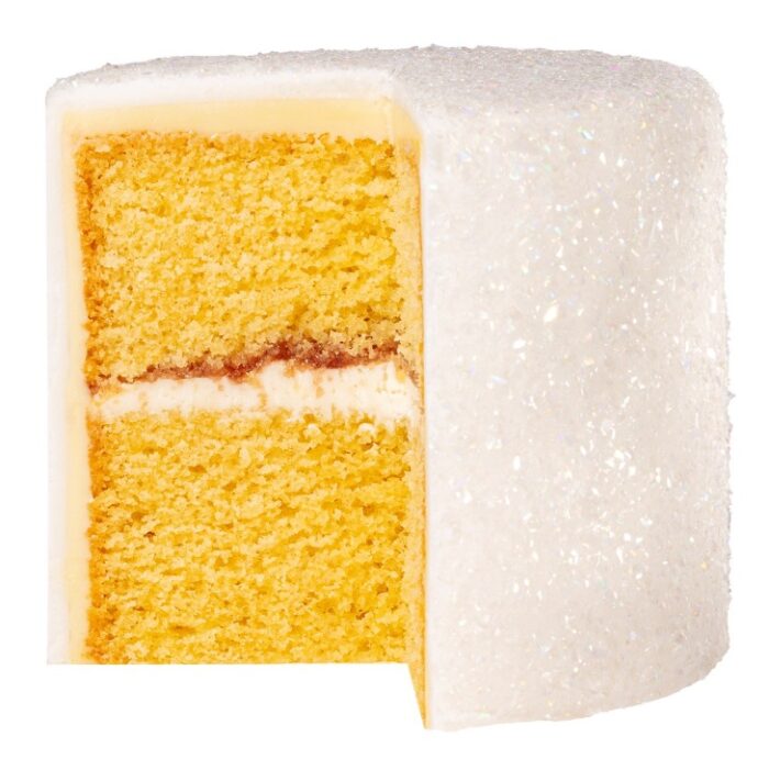 Magic Sparkles, Copos de Glitter Iridiscente Comestible – Cristal Blanco (3g) - Imagen 4