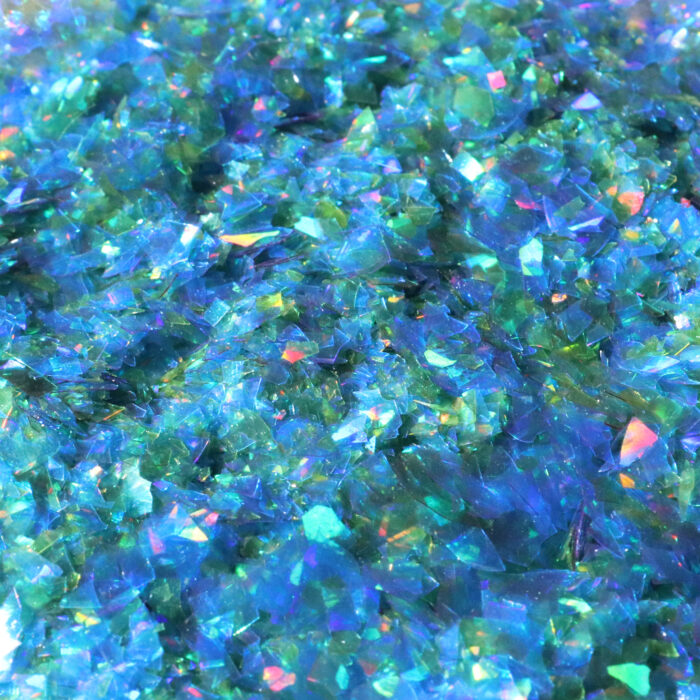Magic Sparkles, Copos de Glitter Iridiscente Comestible – Laguna Isleña (3g) - Imagen 3