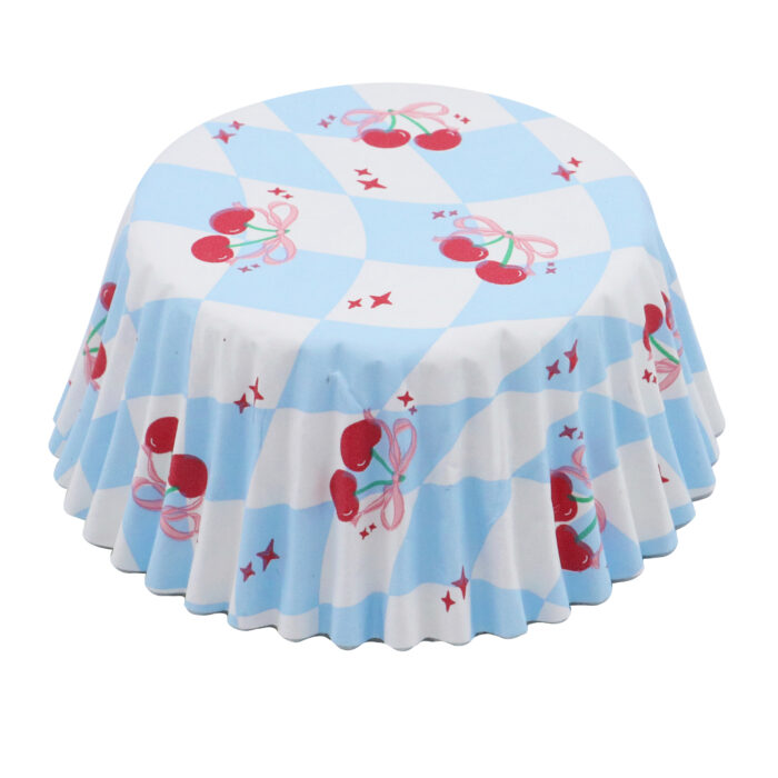 Cápsulas para Cupcakes Vintage forradas de Aluminio - Atado con un lazo (Set de 30) - Imagen 7
