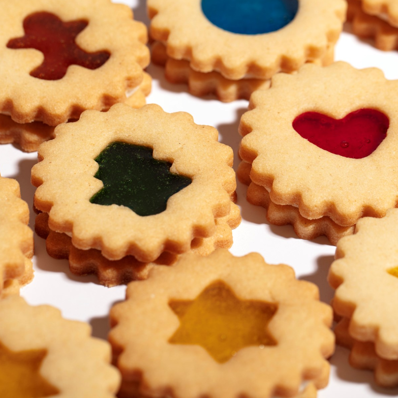 Navideño Cortadores de Galletas - Juego Linzer de 6 - Imagen 3