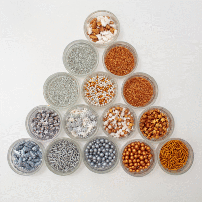 Pack de 30 Sprinkles Surtidos - Metálicos (180g / 6.35oz)