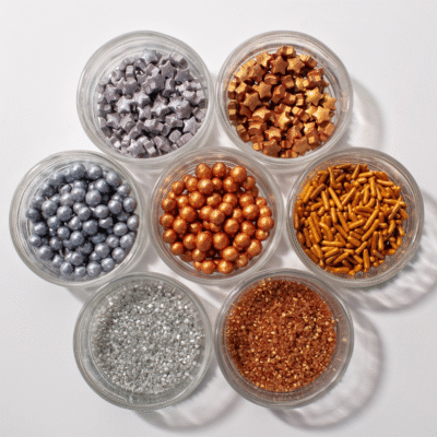 Pack de 7 Sprinkles Surtidos - Metálicos (42g / 1.48oz)