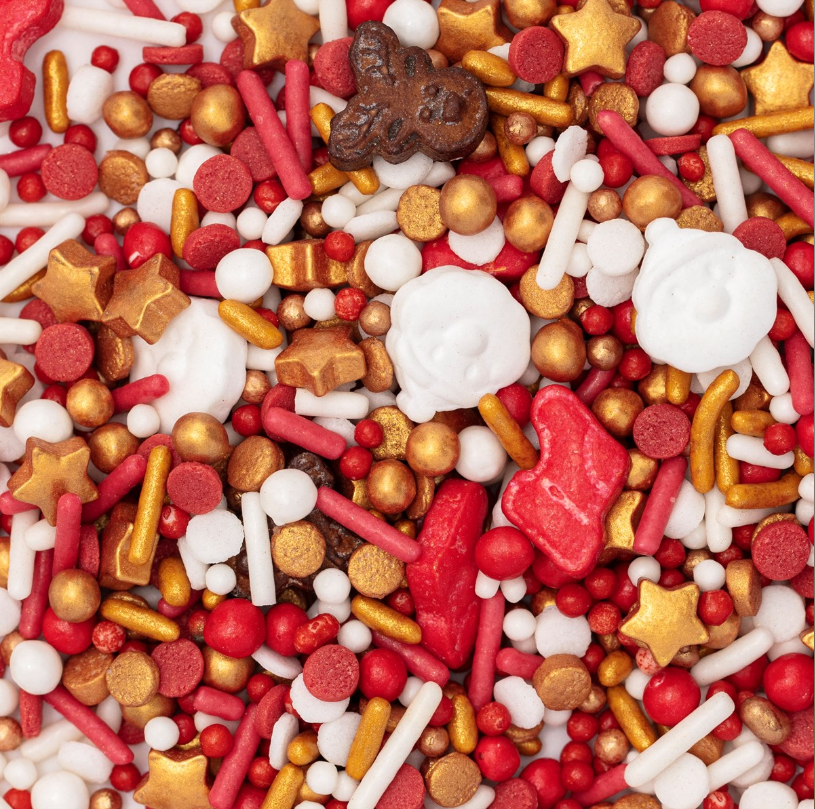 Sprinkles Navideños de Fantasía - Papá Noel (90g / 3.17oz) - Imagen 2